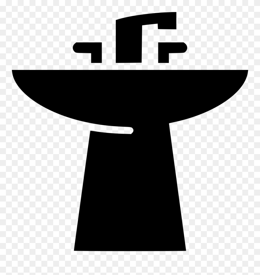 Tap Plumber Bathroom Texas Plumbing Repair - Sink Silhouette Png Clipart