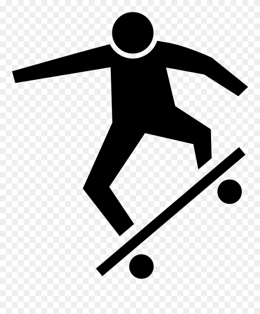 Skateboard Clipart Pdf - Skateboard Clip Art Png Transparent Png