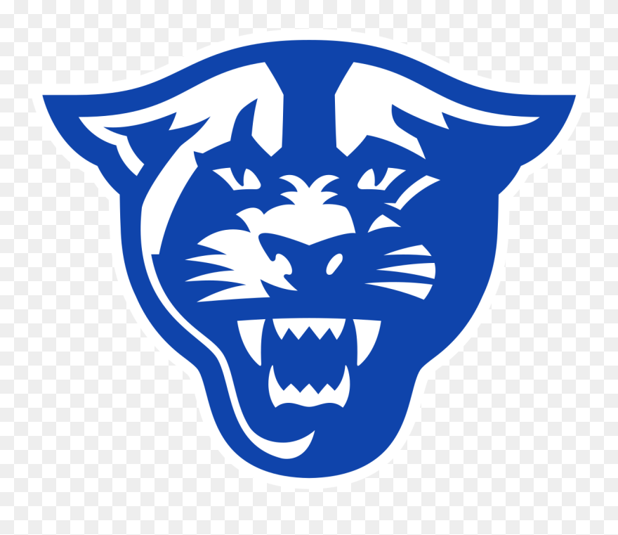 Pitman Panthers Basketball Clipart Png Free Georgia - Georgia State Panthers Logo Transparent Png