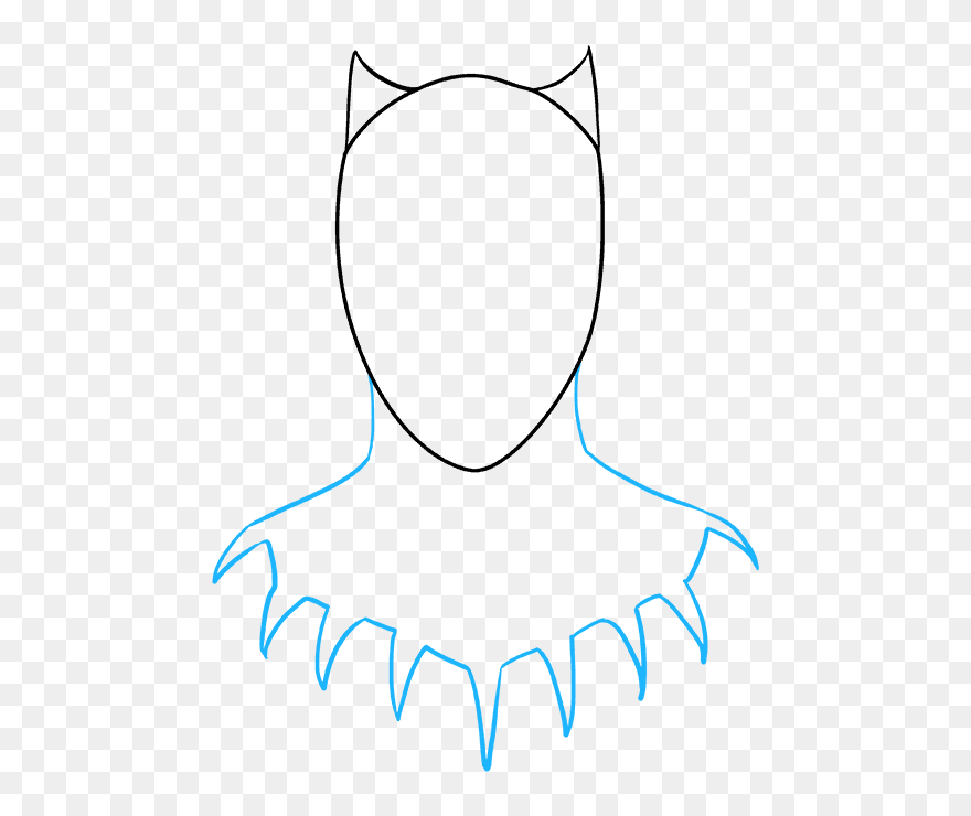 How To Draw Black Panther Clipart