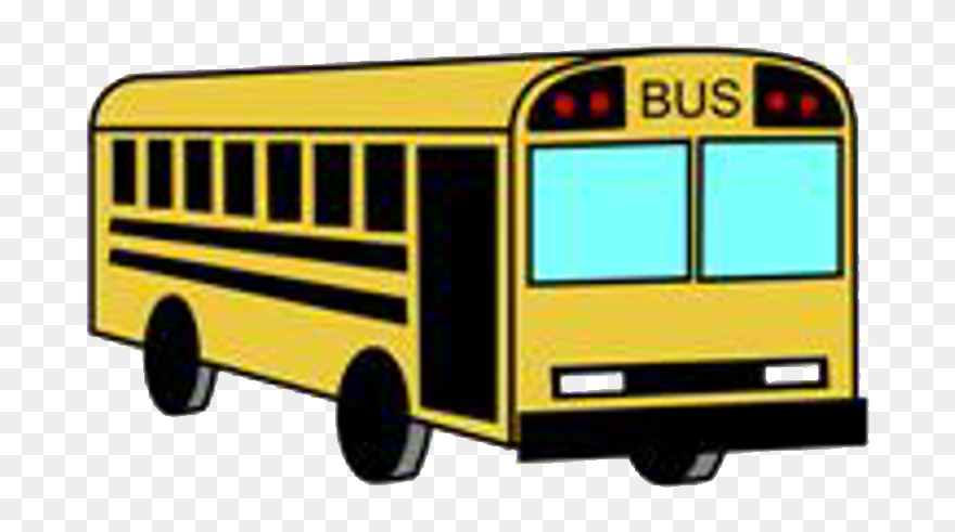 School Bus Drawing Cartoon Clip Art - Drawing Cartoon Bus Stop - Png Download
