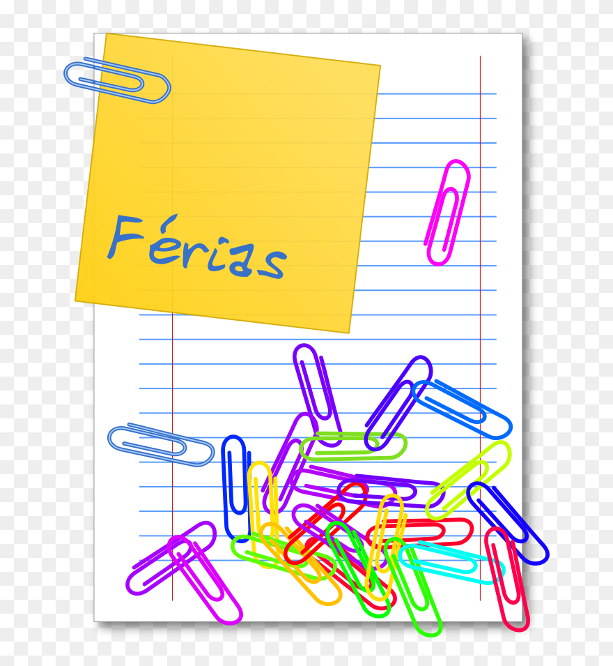 Paper Clip Clipart, Vector Clip Art Online, Royalty - Paper Clip - Png Download