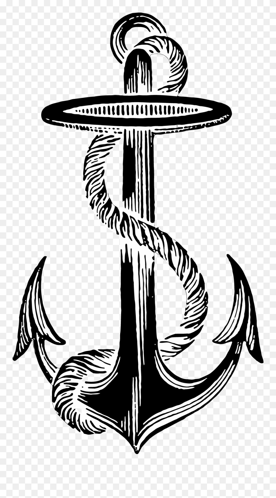 Anchor Clip Art - Full Hd Picsart Tattoo - Png Download