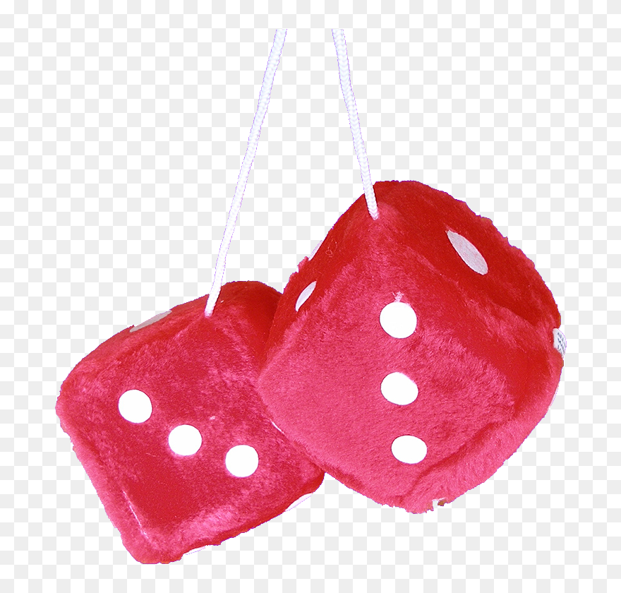 Dice Clipart Fuzzy Dice - Transparent Fuzzy Dice Png