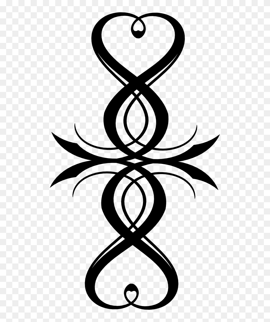 Net � Clip Art � Feraliminal Caduceus Plain Svg - Cool Design Clip Art - Png Download