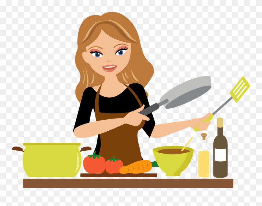 Transparent Skillet Clipart - Cooking Clipart - Png Download
