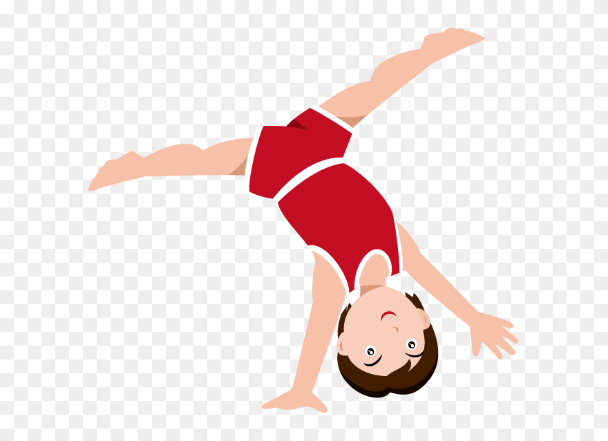 Gymnastic Graphics Clipart - Male Gymnastic Clip Art - Png Download