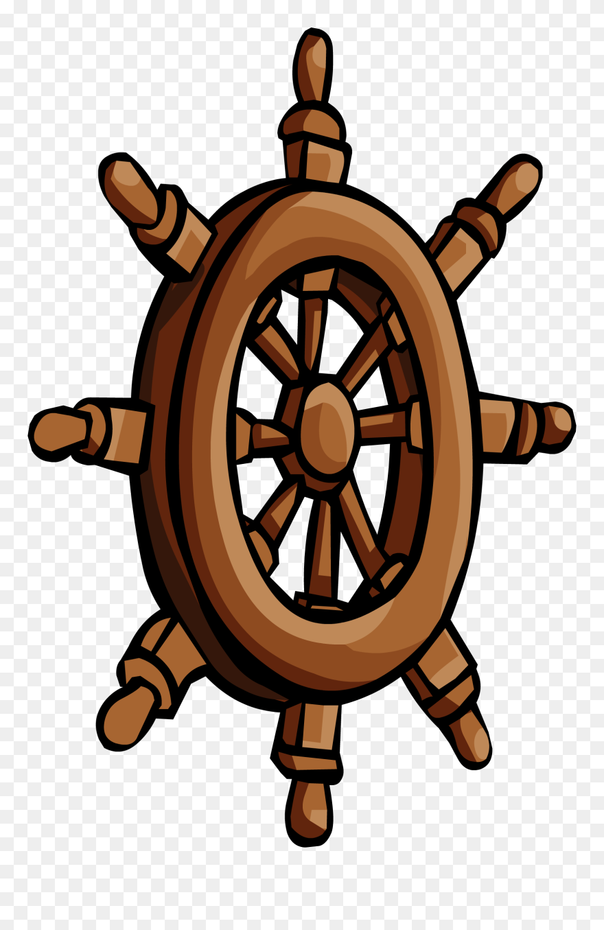 Captain"s Wheel Sprite - Transparent Captain Wheel Png Clipart