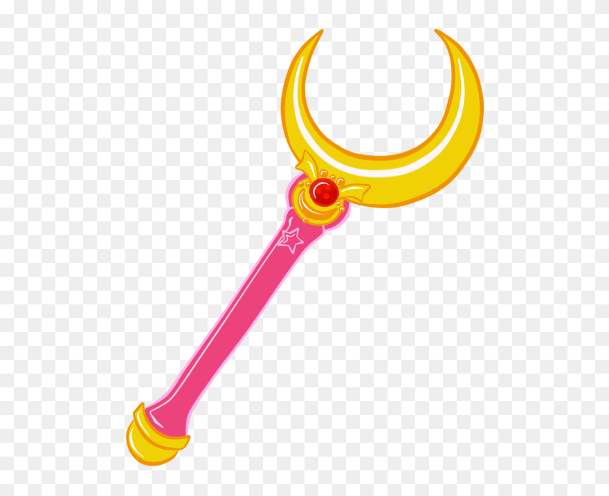 Wand Transparent Sailor Moon, Picture - Sailor Moon Png Transparent Background Clipart