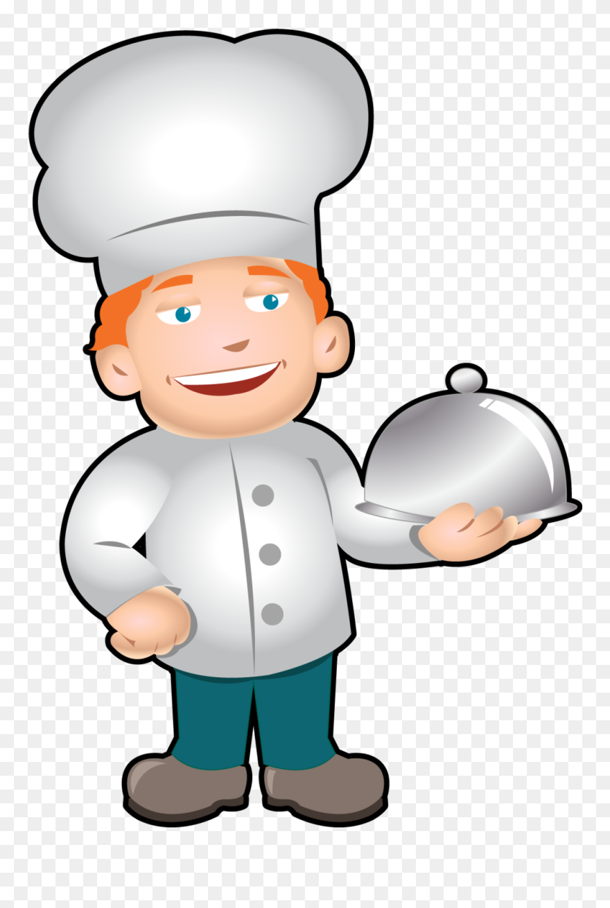 Chef Cartoon Images Clipart - Transparent Background Chef Clip Art - Png Download