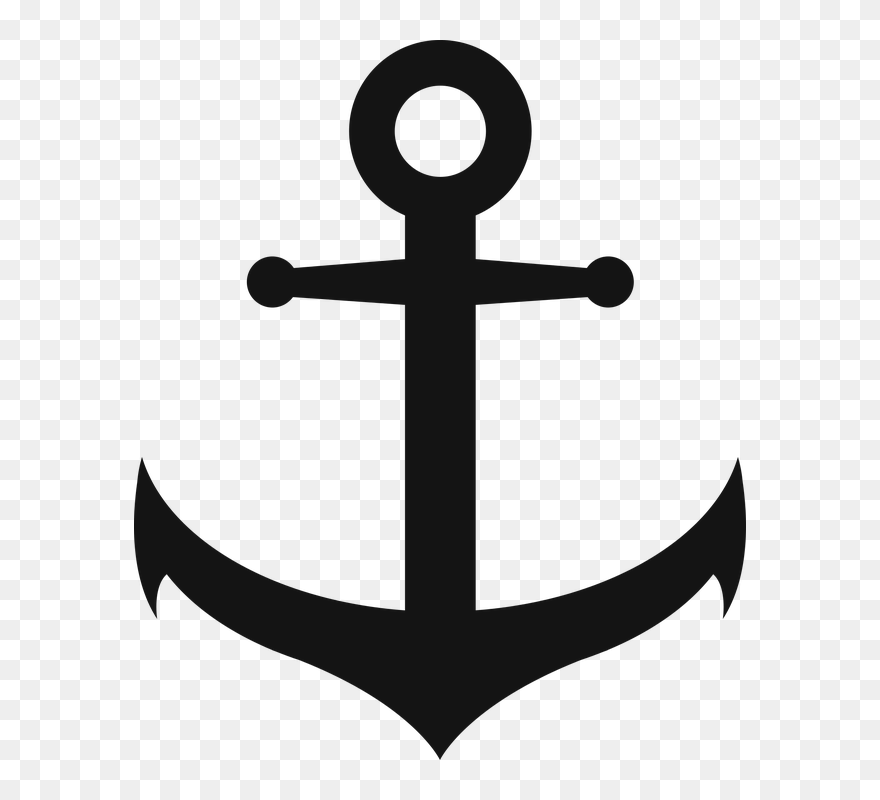 Anchor Clipart Nautical Theme, Picture - Sailors Anchor - Png Download