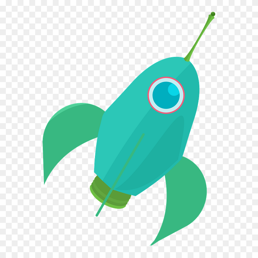 Futuristic Rocket Remix Clipart - Png Download