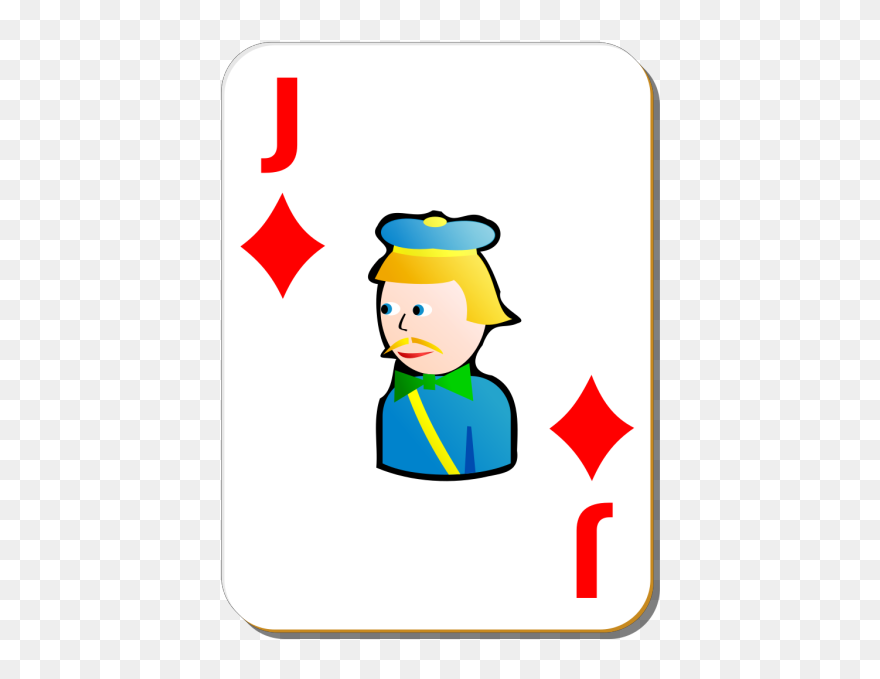 Cardcaptor Sakura Moon Black Costume Png Clip Art - Jack Of Diamonds Playing Cards Transparent Png