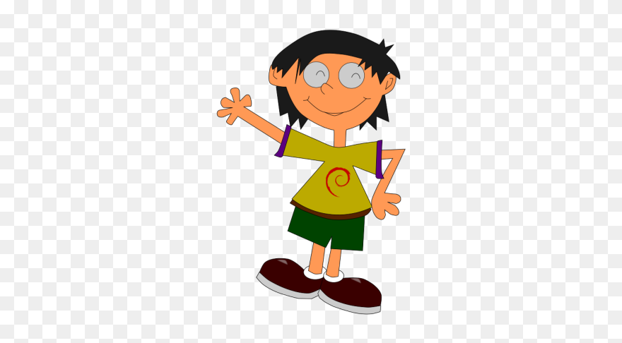 Cartoon Kids Clipart - Kid People Cartoon - Png Download