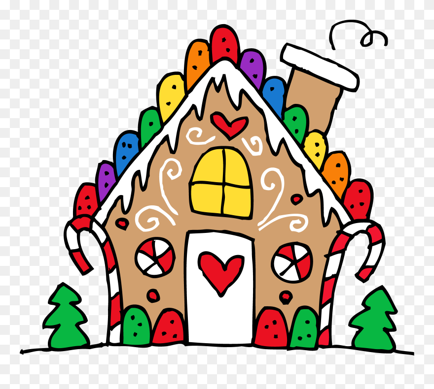 Transparent Petition Clipart - Gingerbread House For Kids Clipart - Png Download