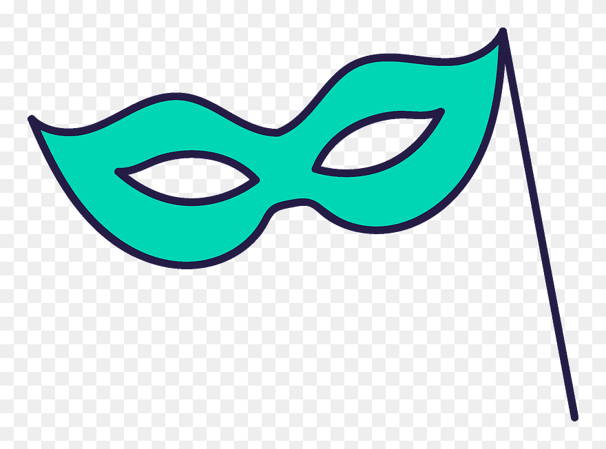 Green Mask Clipart - Png Download