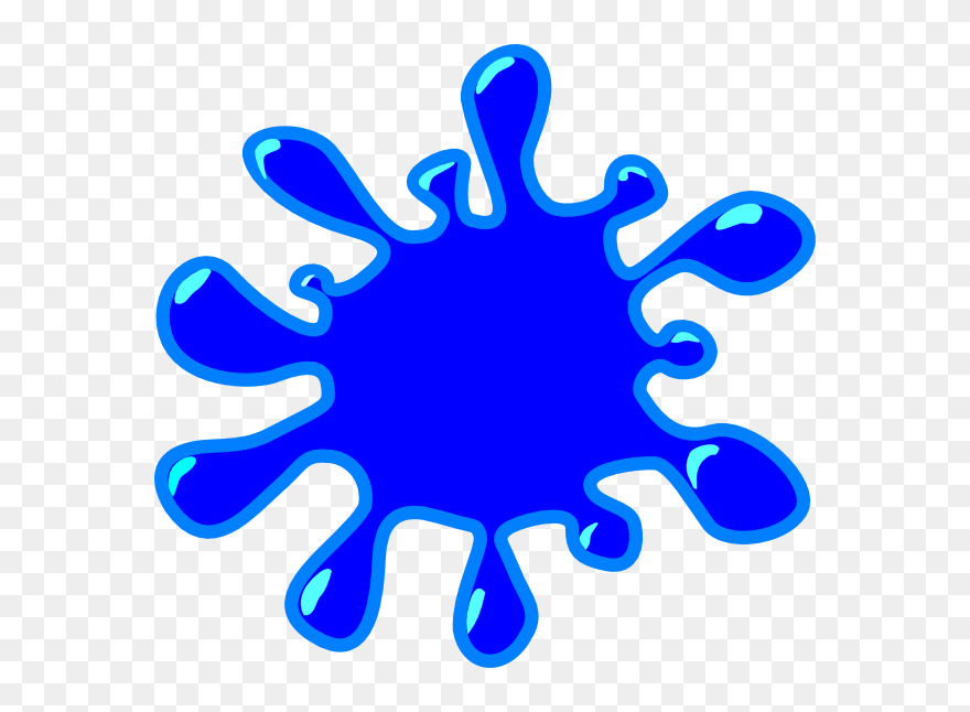 Paint Clipart Blue - Blue Clipart - Png Download