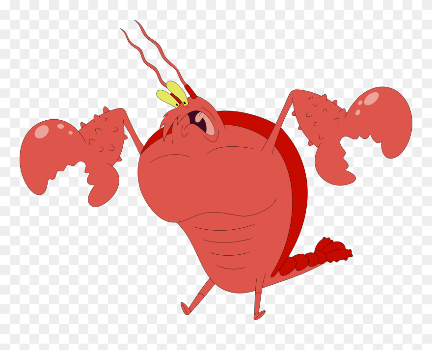 Lobster Clipart Larry The, Lobster Larry The Transparent - Spongebob Squarepants Larry The Lobster - Png Download