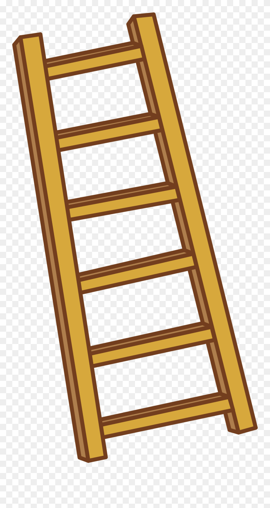 Clipart Of A Ladder - Ladder Clipart - Png Download