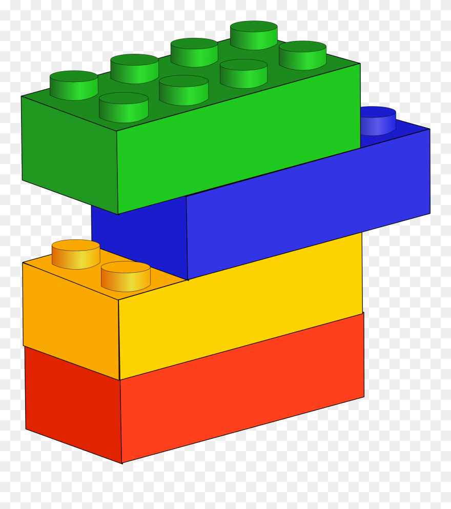 Clipart Building Blocks - Png Download