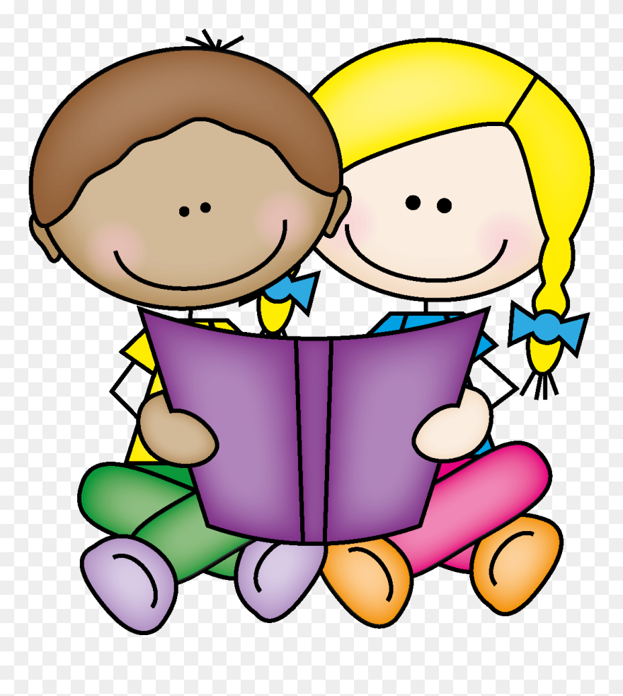 Transparent Rug Clipart Png - Kid Reading Book Clipart