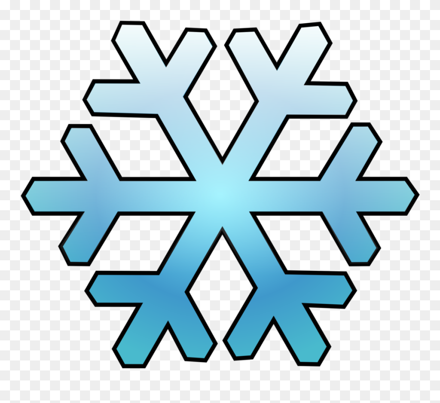 Transparent Snowflakes Clipart - Snowflake Clipart - Png Download