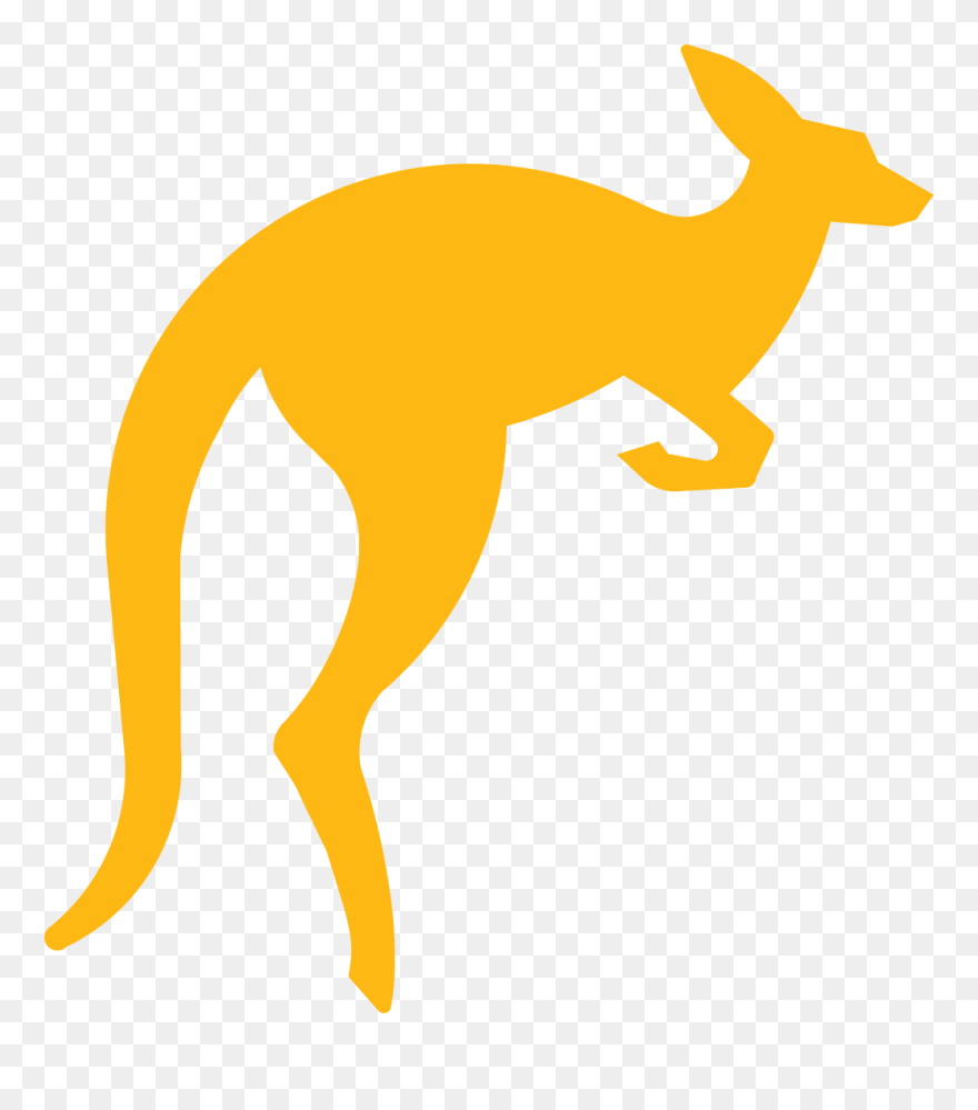 Png Transparent Images All - Kangaroo Logo Png Clipart