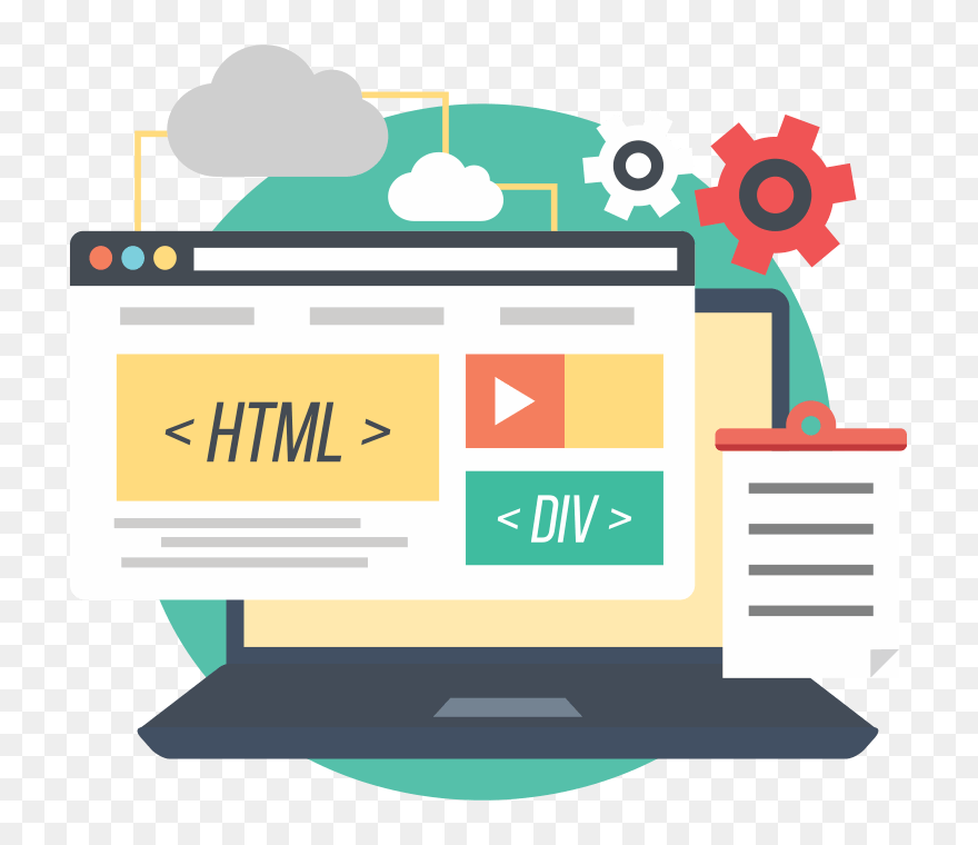 Website Svg Wedsite Transparent & Png Clipart Free - Website Design Clip Art