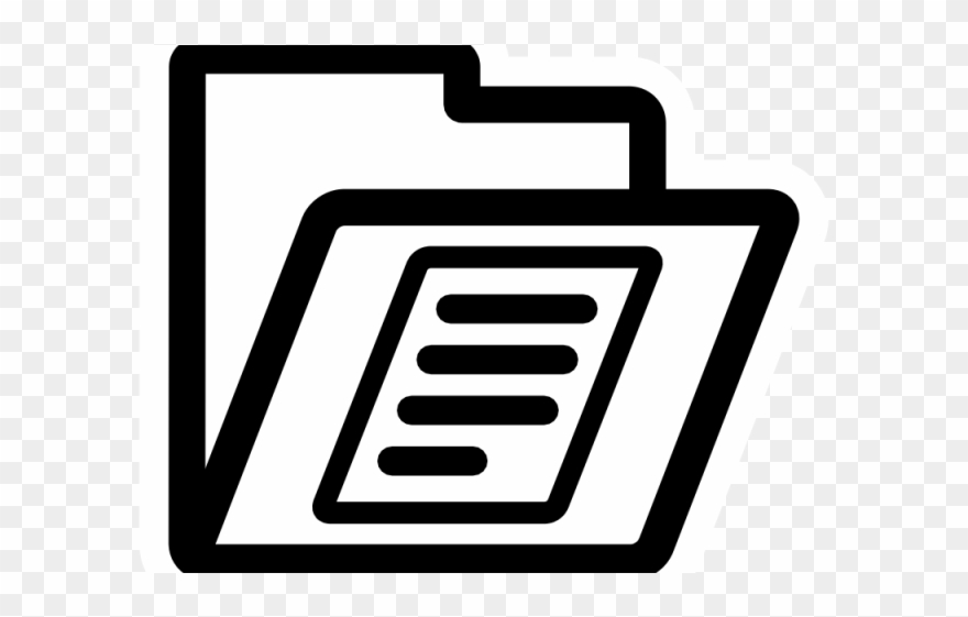 Folder Clipart Documentation - Documents Clipart - Png Download