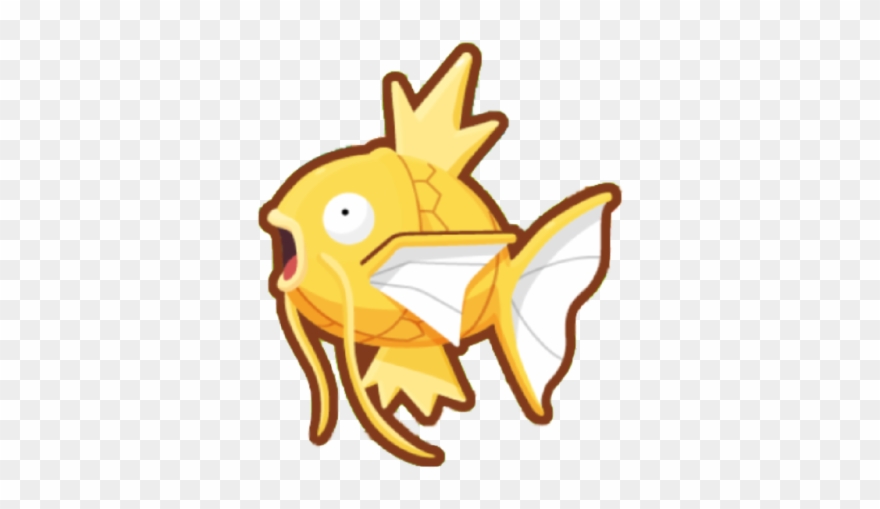 Is The Best Tumblr Jpg Black And White Stock - Gold Magikarp Magikarp Jump Clipart