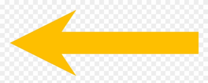 File Short Left Arrow Yellow Png Wikimedia Commons - Yellow Arrows Clipart