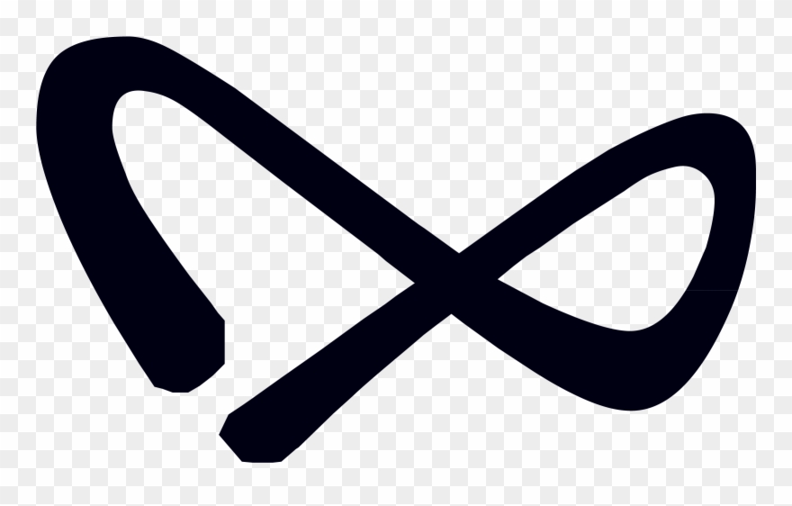 Infinity Symbol Calvin Black - Infinity Vector Hd Png Clipart