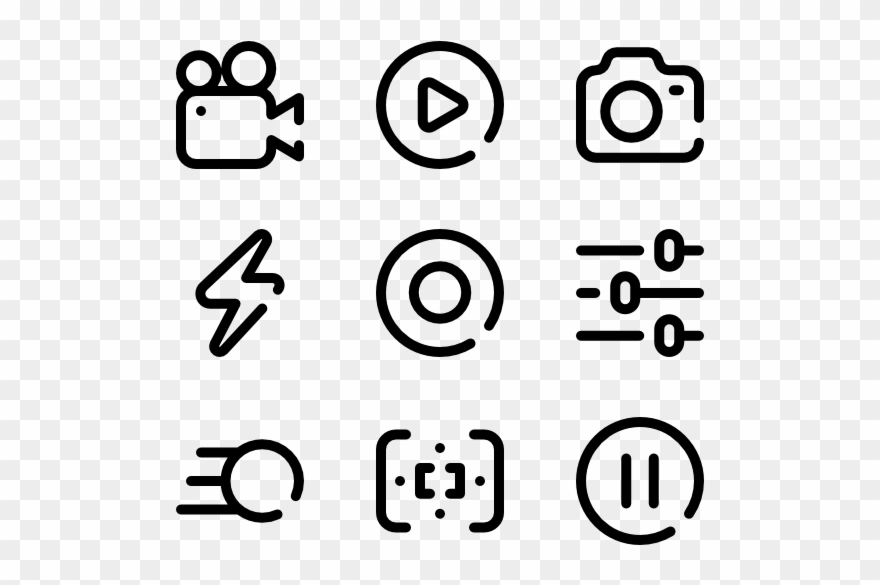 Camera Interface - Iconos De Contacto Png Clipart