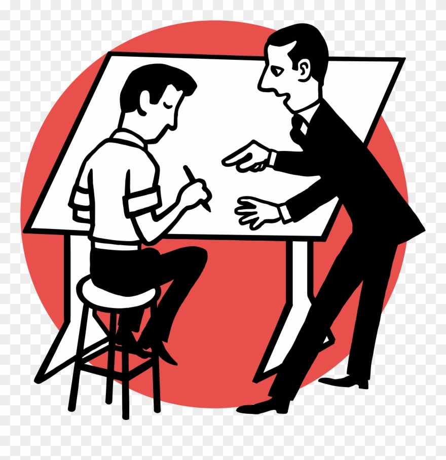 The Architect - Art Print: Pop Ink - Csa Images' Two Men At Drafting Clipart