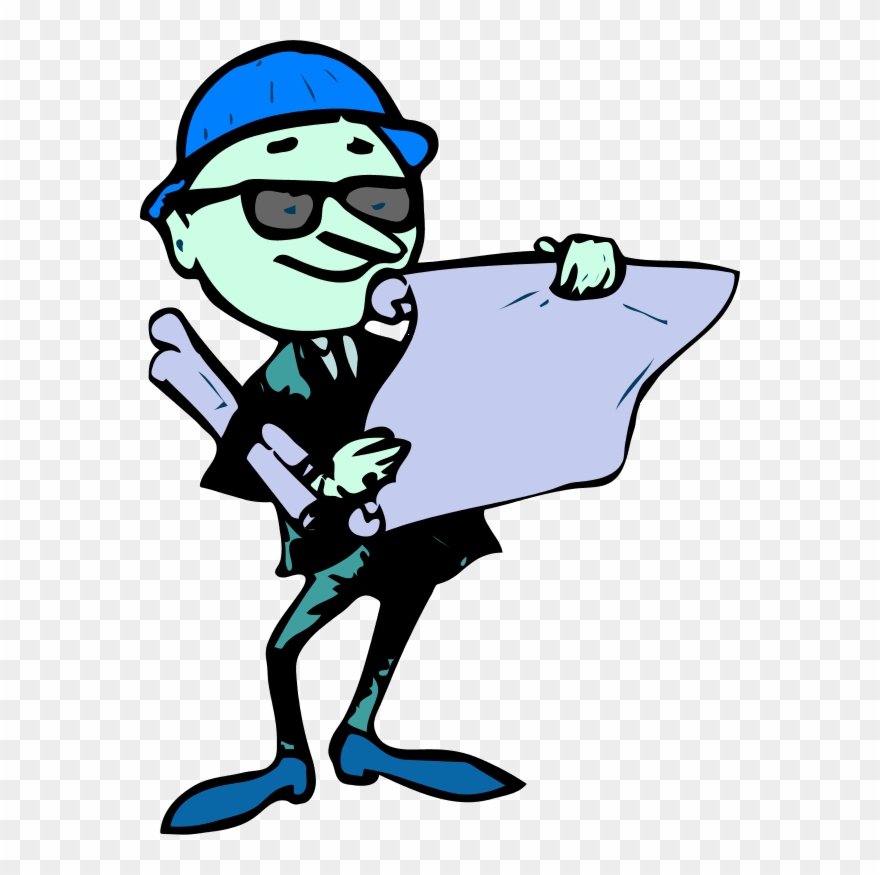 Architect - Clip Art Architetto - Png Download