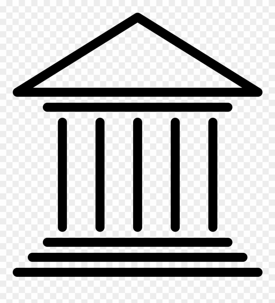 Local Government Services - Government Line Icon Png Clipart