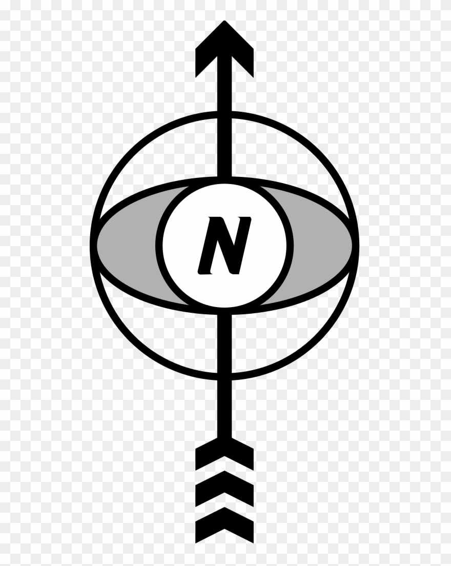 Arrow North Cfcf - Orientation In A Map Clipart