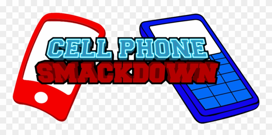 Cell Phone Smackdown Clipart