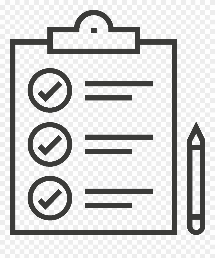 Recipe & Putting On Line - Order List Icon Clipart