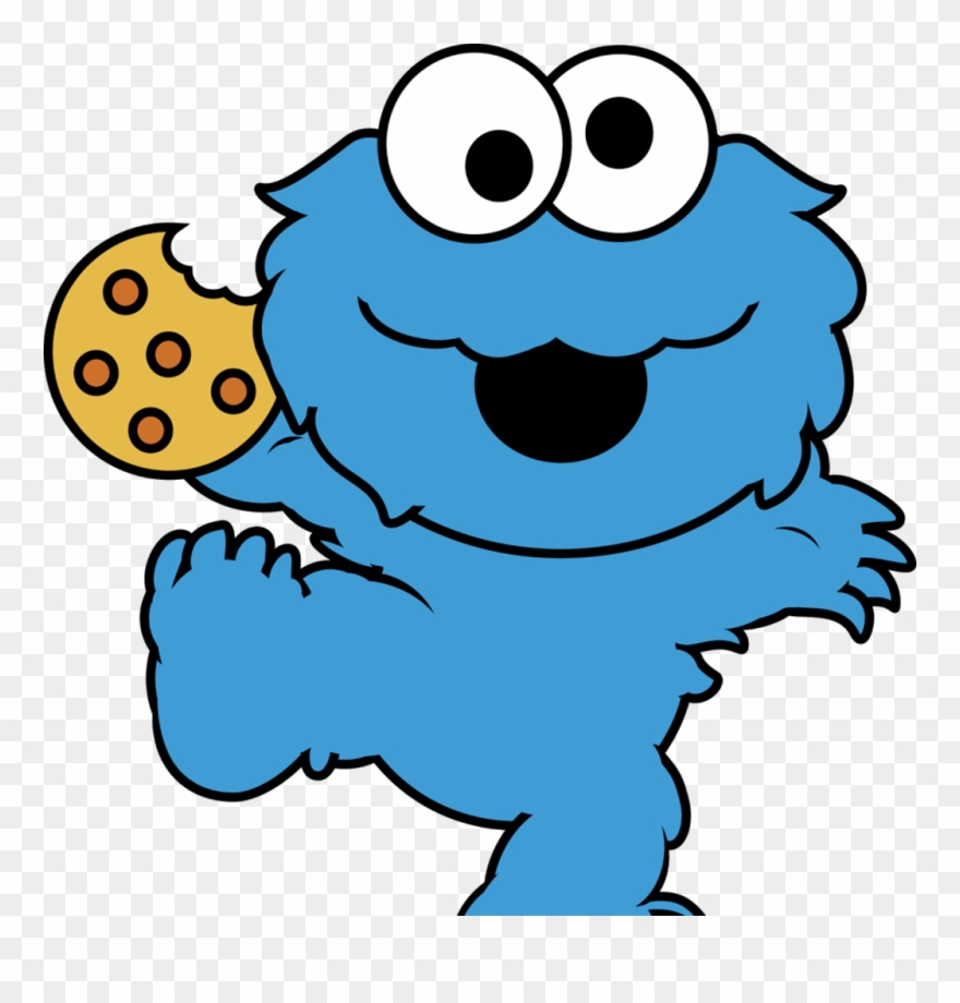 Cookie Monster Cute Cookies Image By Jazygirl Stop - Cute Cookie Monster Cartoon Clipart