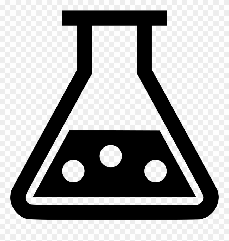 White Png Beaker Icon - Free Beaker Icon Clipart