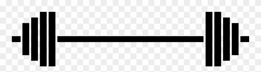 Barbell Clipart Image - Barbell Png Transparent Png