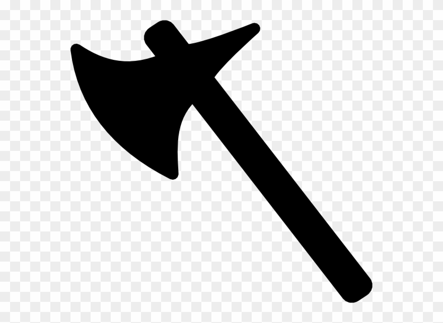 Newshordesaxeblack Clip Art At Clker - Axe Gif Png Transparent Png