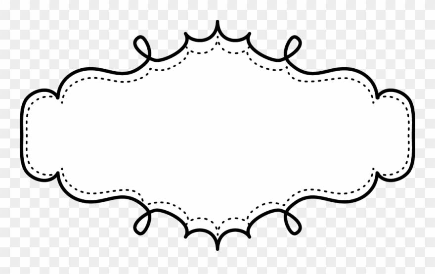 Free Printable Black And White Frames - Cuadros De Texto Vintage Png Clipart