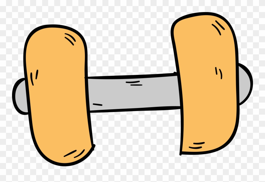 Clip Art Download Dumbbell Physical Fitness Cartoon - ดั ม เบ ล การ์ตูน Png Transparent Png