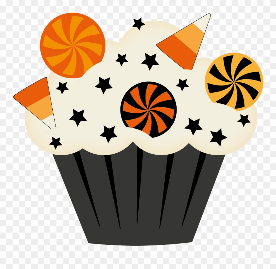 Halloween Cupcake Decorating Fun - Halloween Cupcake Png Clipart