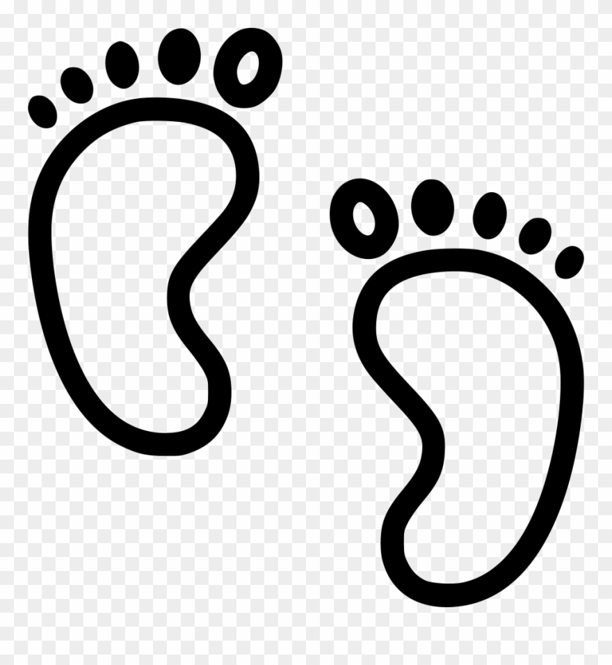 Baby Feet Comments - Baby Feet Icon Png Clipart