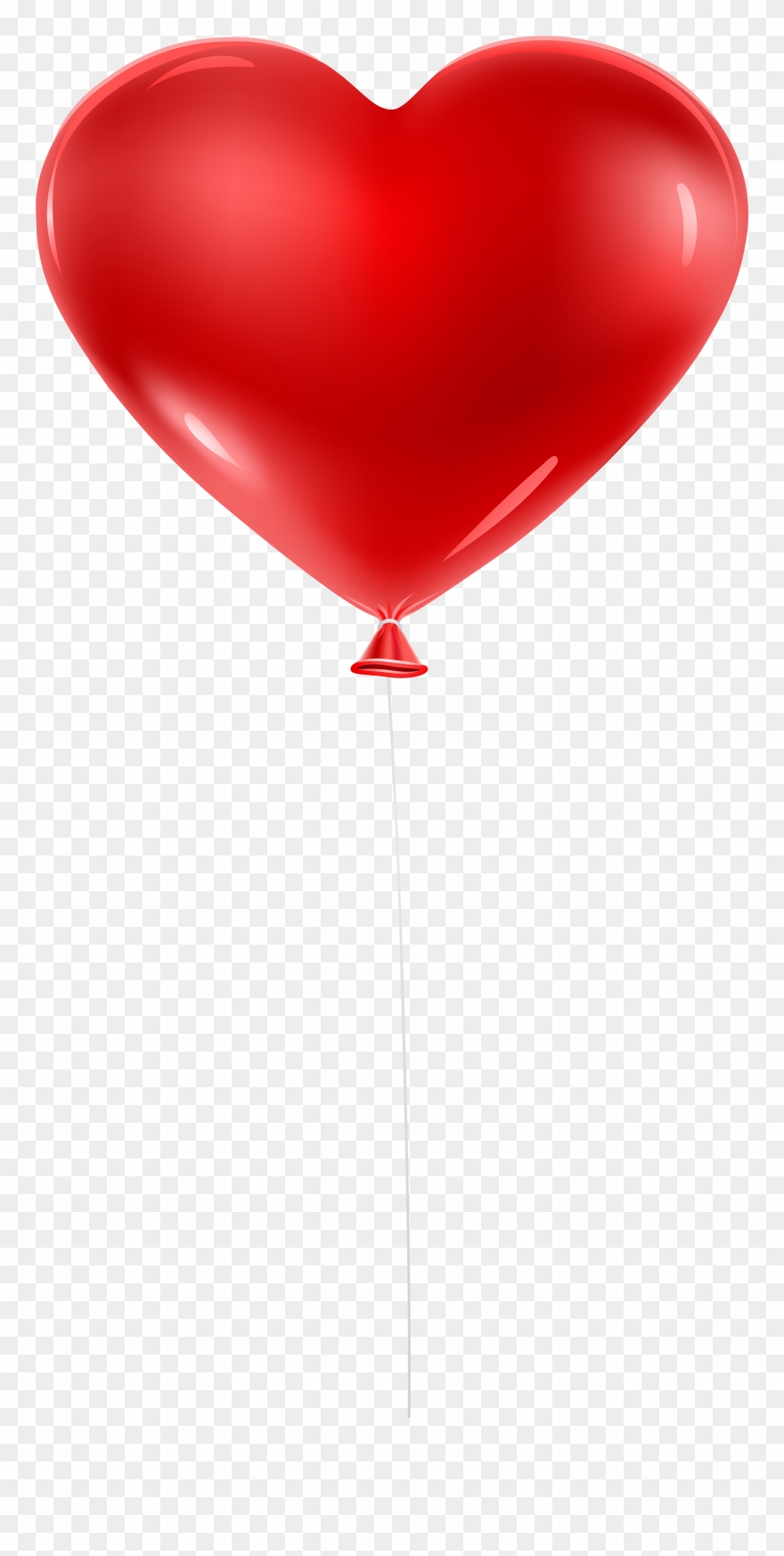Red Balloon Heart Transparent Clip Art Gallery Cheers - Red Balloon Transparent Png