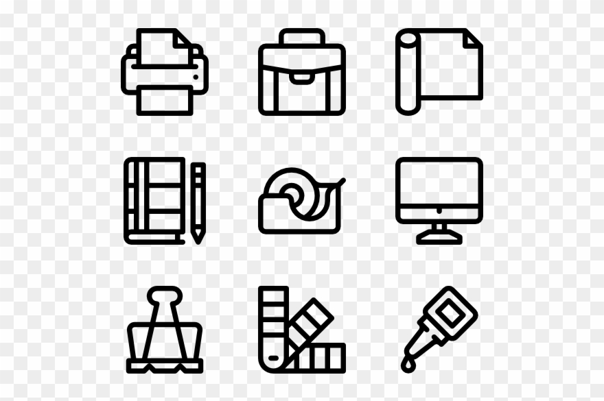 Stationery - Legal Icon Clipart