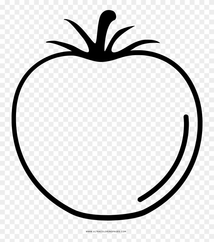 Coloring Pages Larsonporscheaudiblog Important Tomato - Tomate Em Desenho Png Clipart